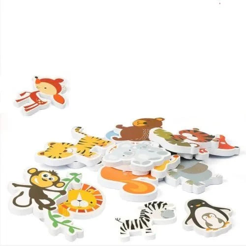 Karaze78 Foam Bath Toys - 18 Piece Land Animals