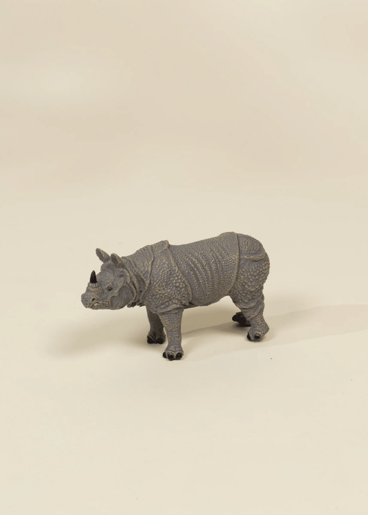 Large Wildlife Animal Play Figurine – Rhinoceros