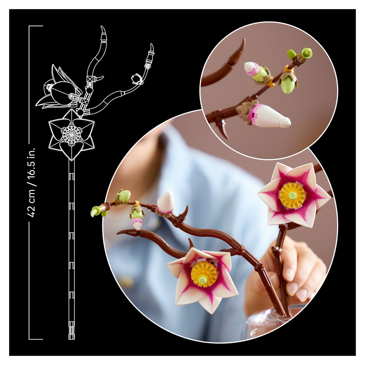 LEGO® Botanicals Magnolia Branches 11510