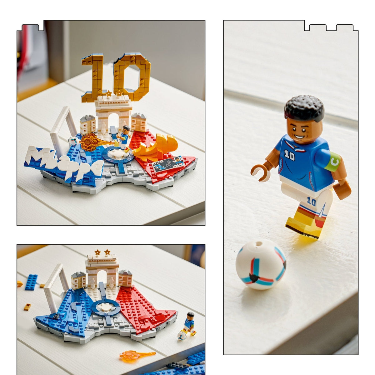 LEGO® Editions Kylian Mbappé – Soccer Highlights 43013