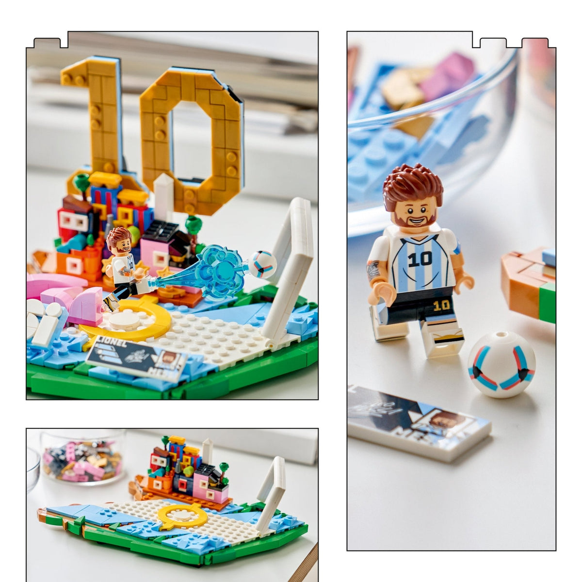 LEGO® Editions Lionel Messi – Soccer Highlights 43011