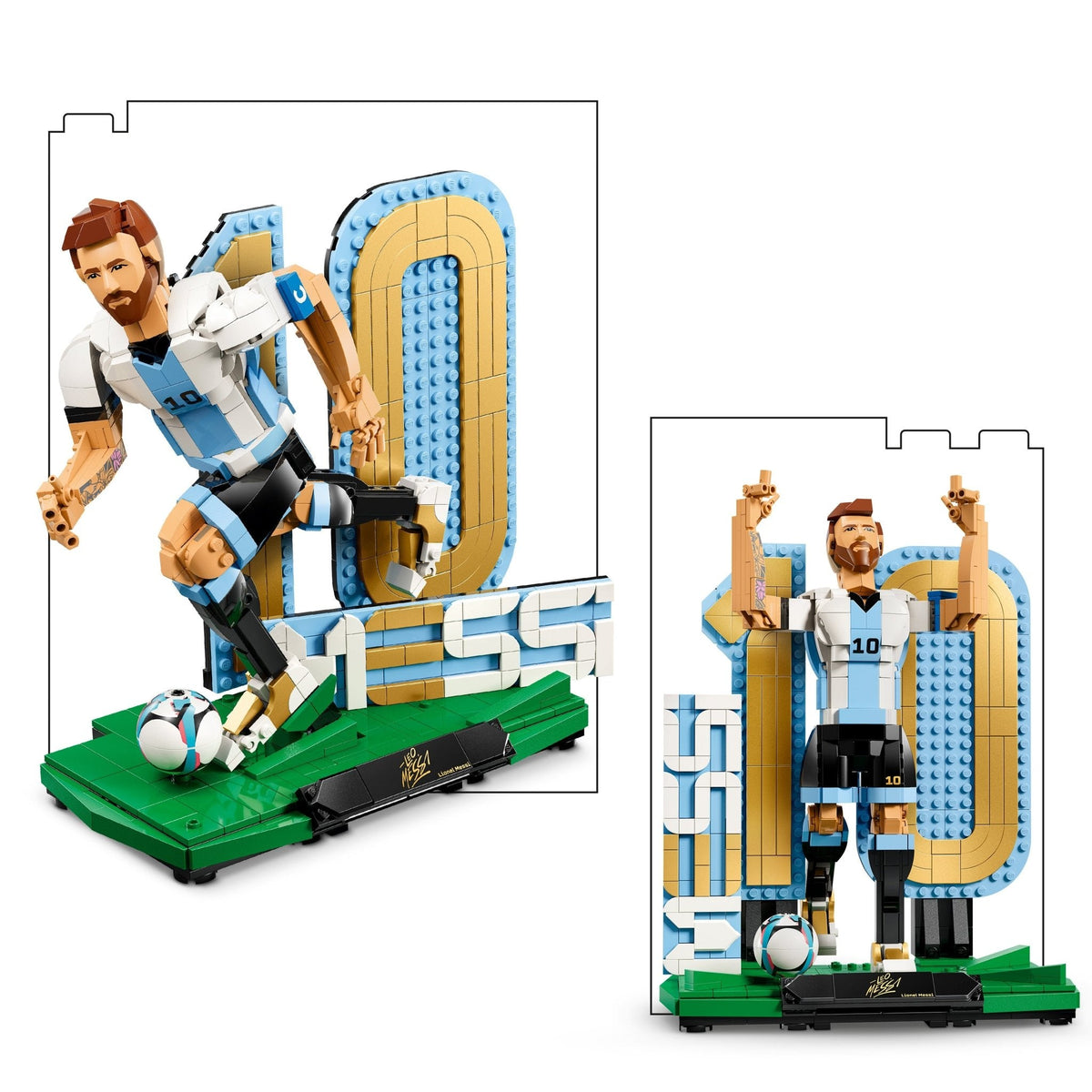 LEGO® Editions Lionel Messi – Soccer Legend 43015