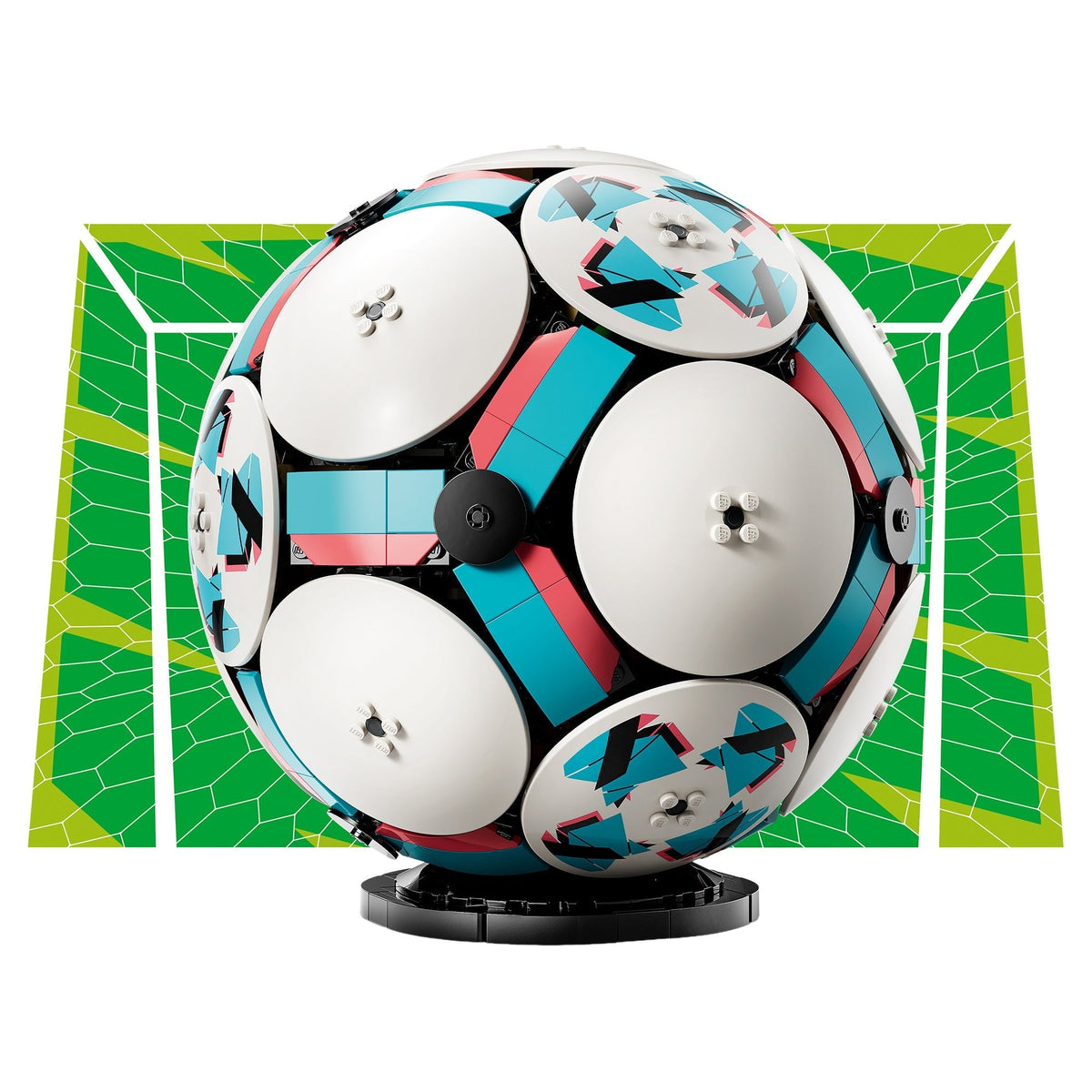LEGO® Editions Soccer Ball Kids Building Toy 43019