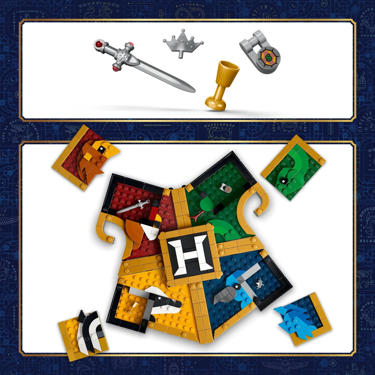 LEGO® Harry Potter Hogwarts House Crest 76462