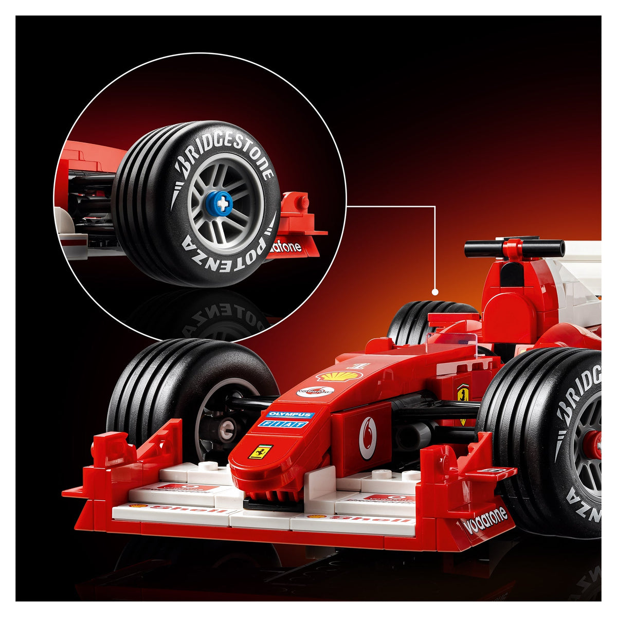 LEGO® Icons Ferrari F2004 & Michael Schumacher 11375