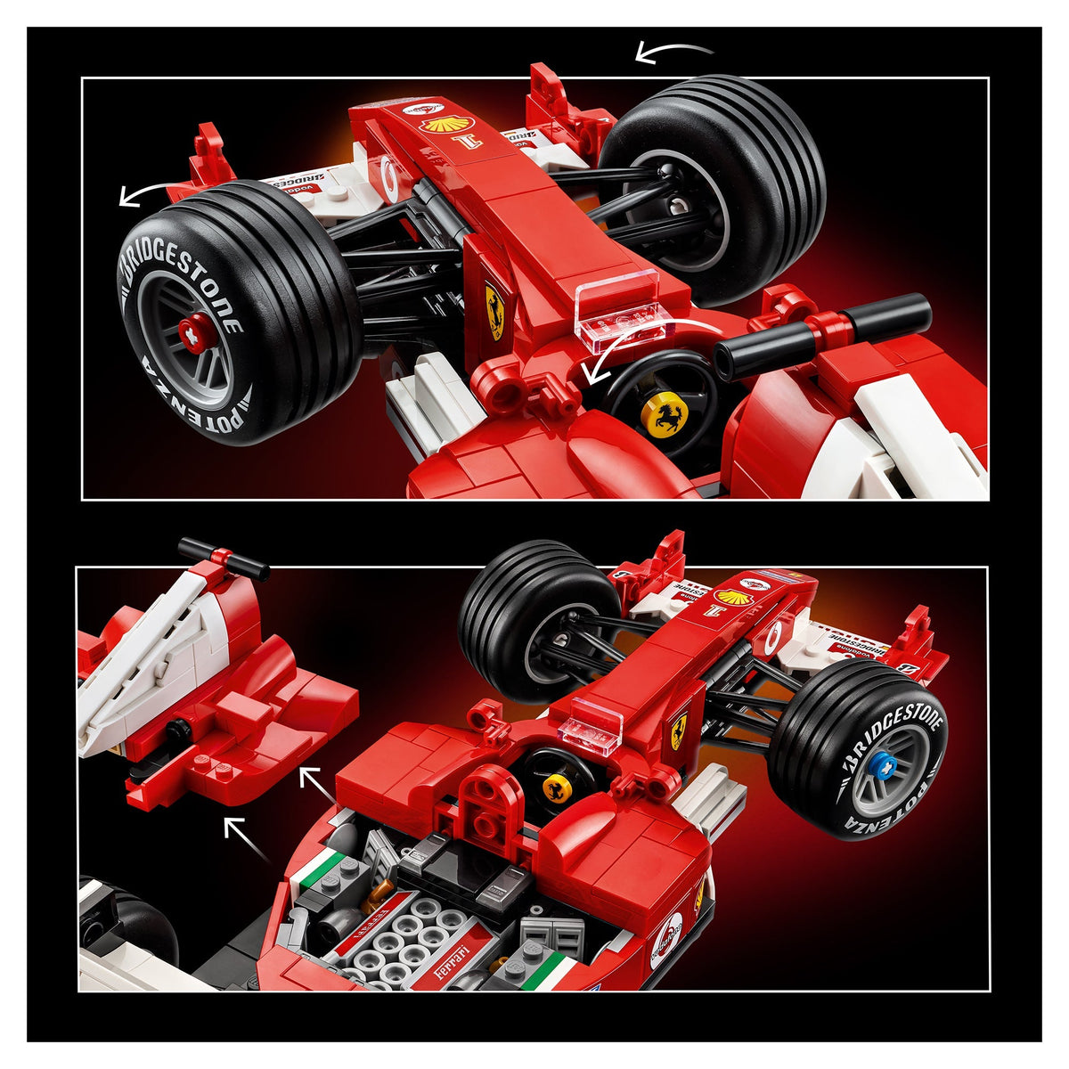 LEGO® Icons Ferrari F2004 & Michael Schumacher 11375