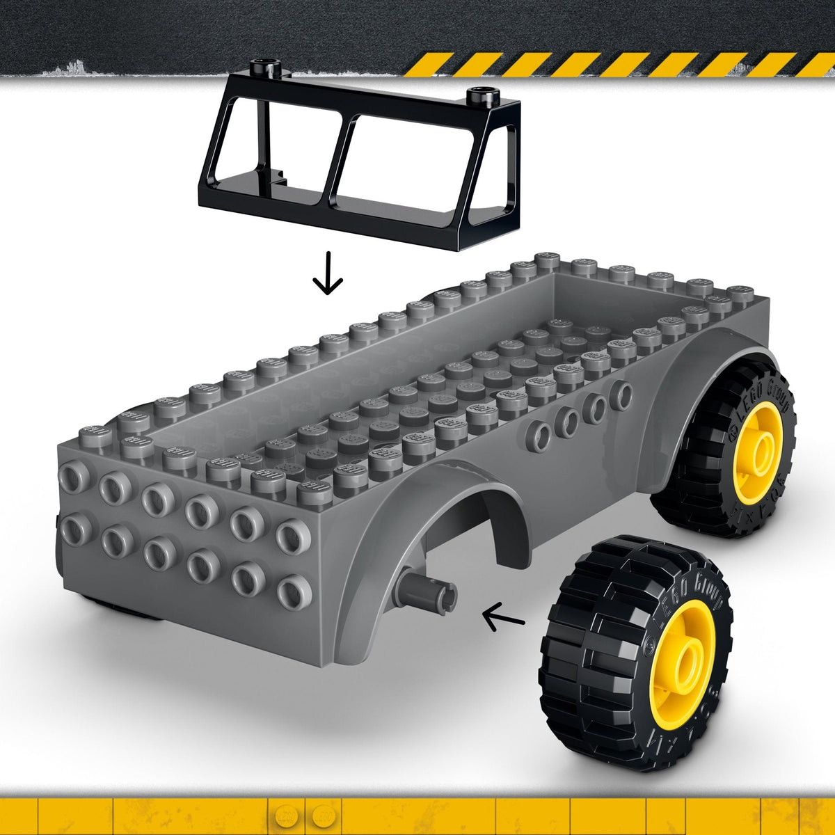 LEGO® Jurassic World Young T. rex Transport Truck 77978