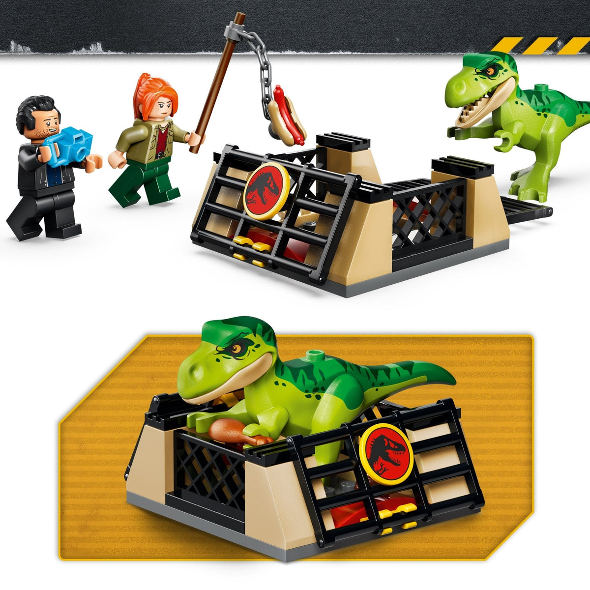 LEGO® Jurassic World Young T. rex Transport Truck 77978