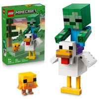 LEGO® Minecraft Chicken Jockey Building Toy 21582