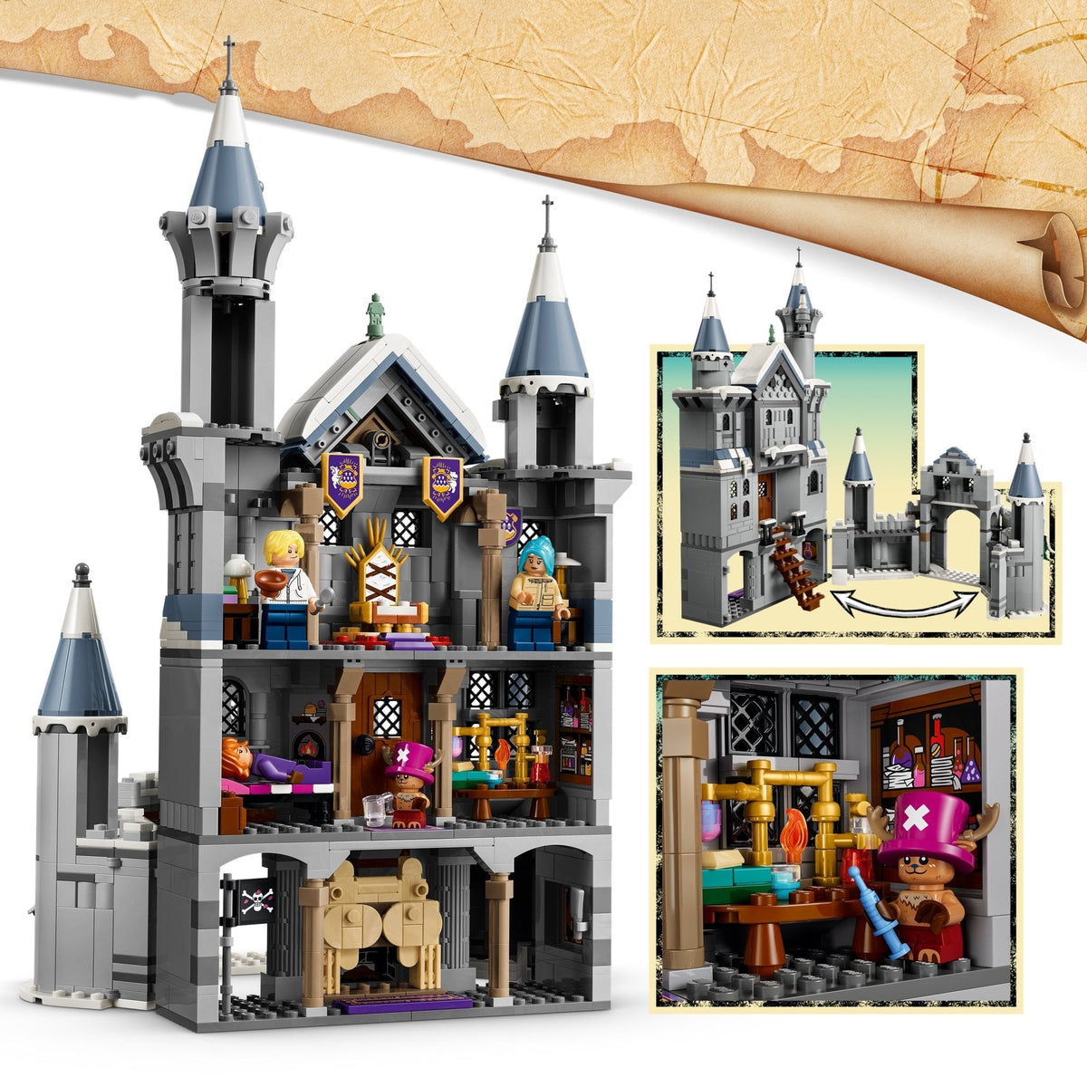 LEGO® ONE PIECE Battle at Drum Castle 75645
