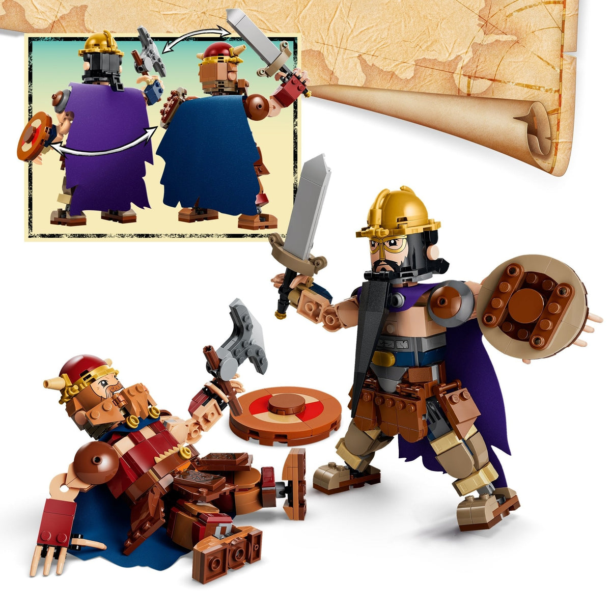 LEGO® ONE PIECE Dorry vs. Brogy – Giants of Little Garden 75644