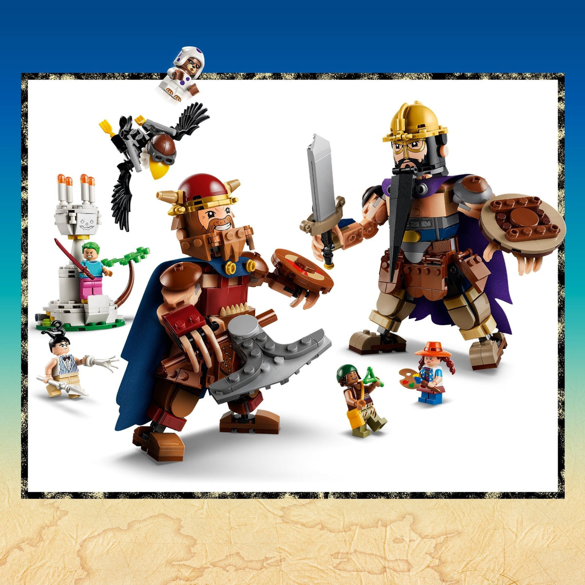LEGO® ONE PIECE Dorry vs. Brogy – Giants of Little Garden 75644