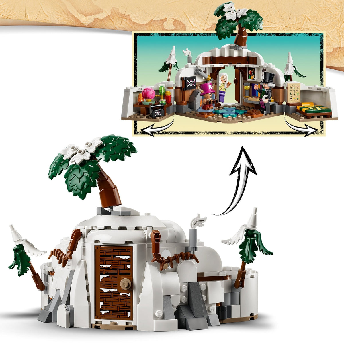 LEGO® ONE PIECE Dr. Hiriluk's Hideout 75641