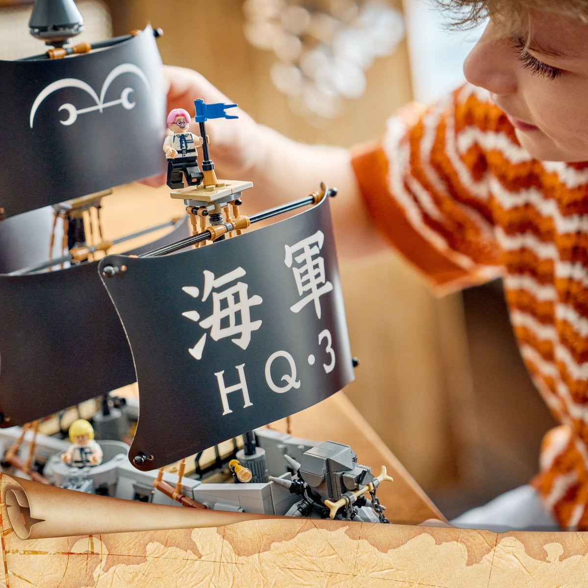LEGO® ONE PIECE Garp's Marine Battleship 75646