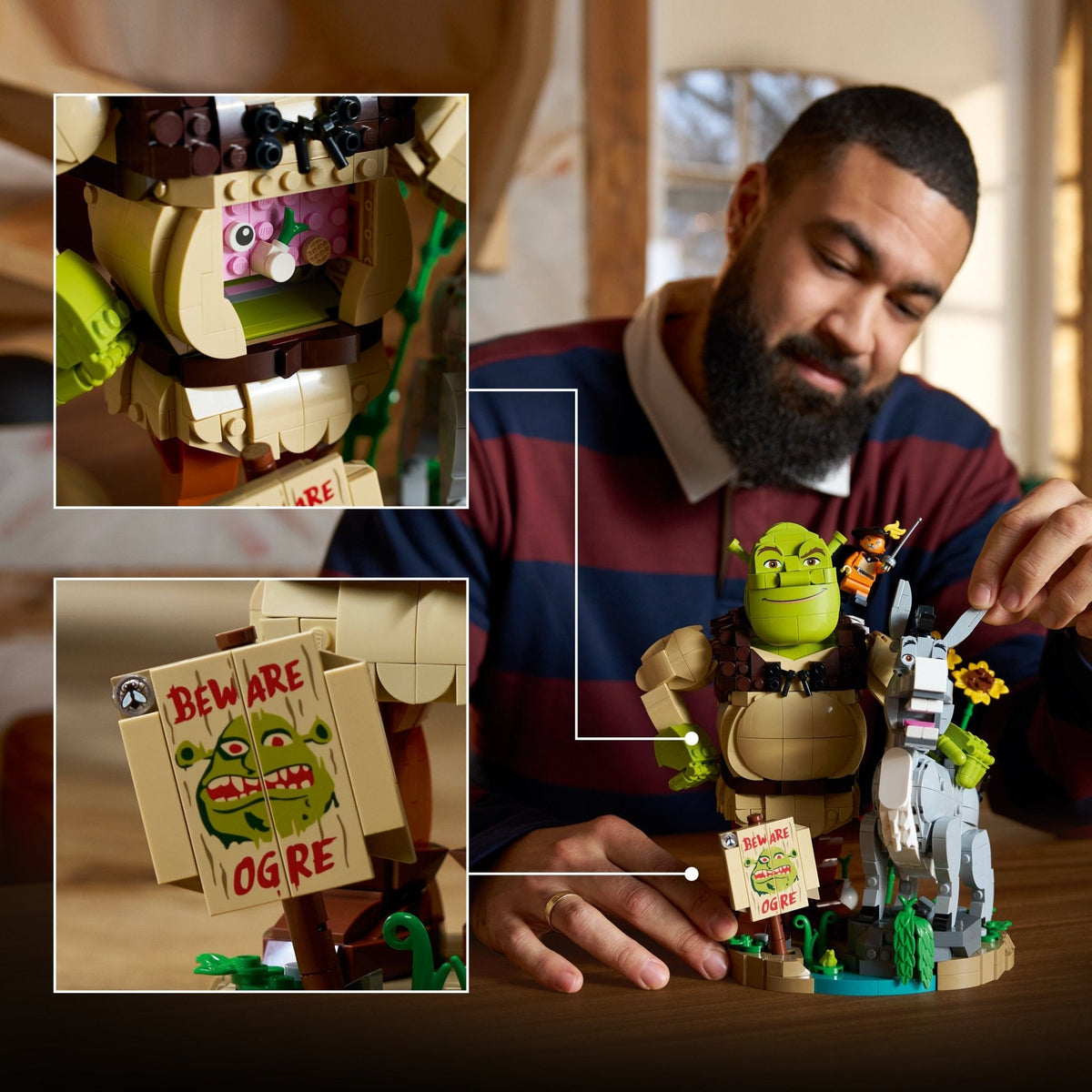 LEGO® Shrek: Shrek, Donkey & Puss in Boots 72423