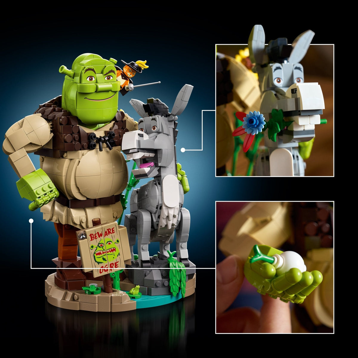 LEGO® Shrek: Shrek, Donkey & Puss in Boots 72423