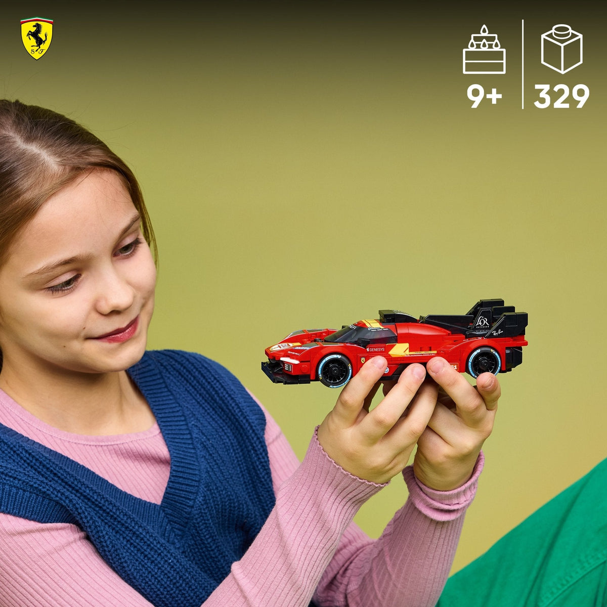 LEGO® Speed Champions Ferrari 499P Toy Car 77261