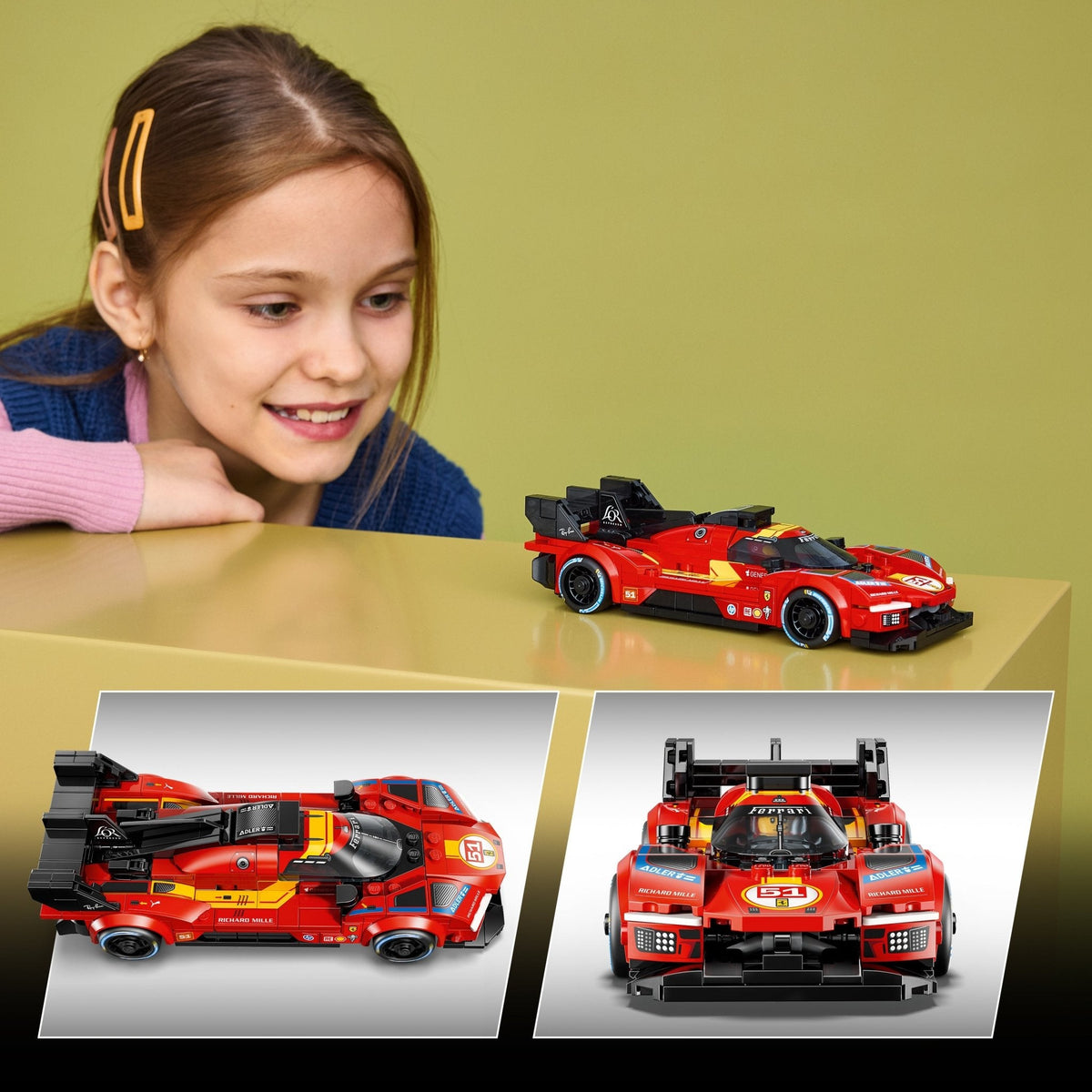 LEGO® Speed Champions Ferrari 499P Toy Car 77261