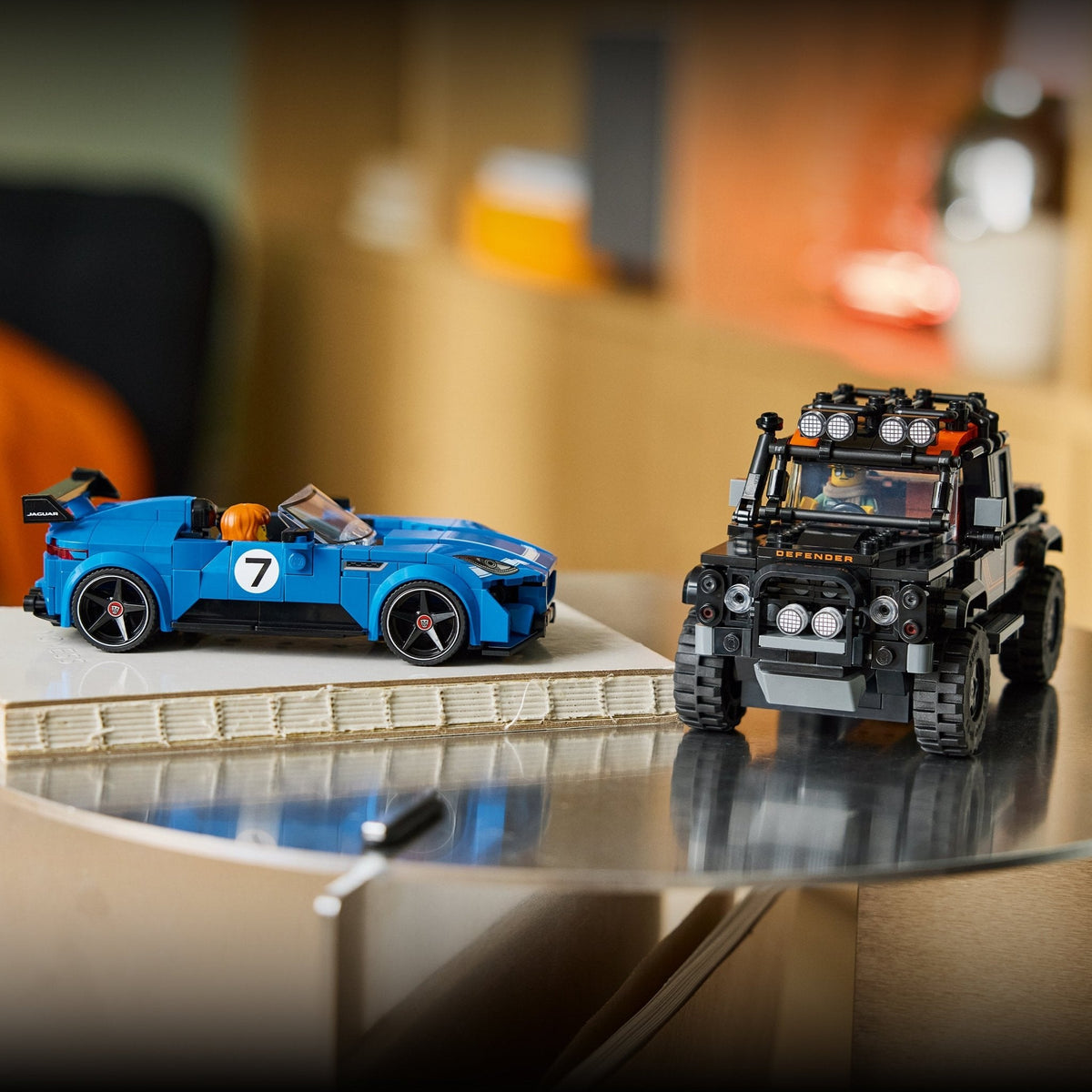 LEGO® Speed Champions Jaguar Project 7 & Land Rover Defender 77264