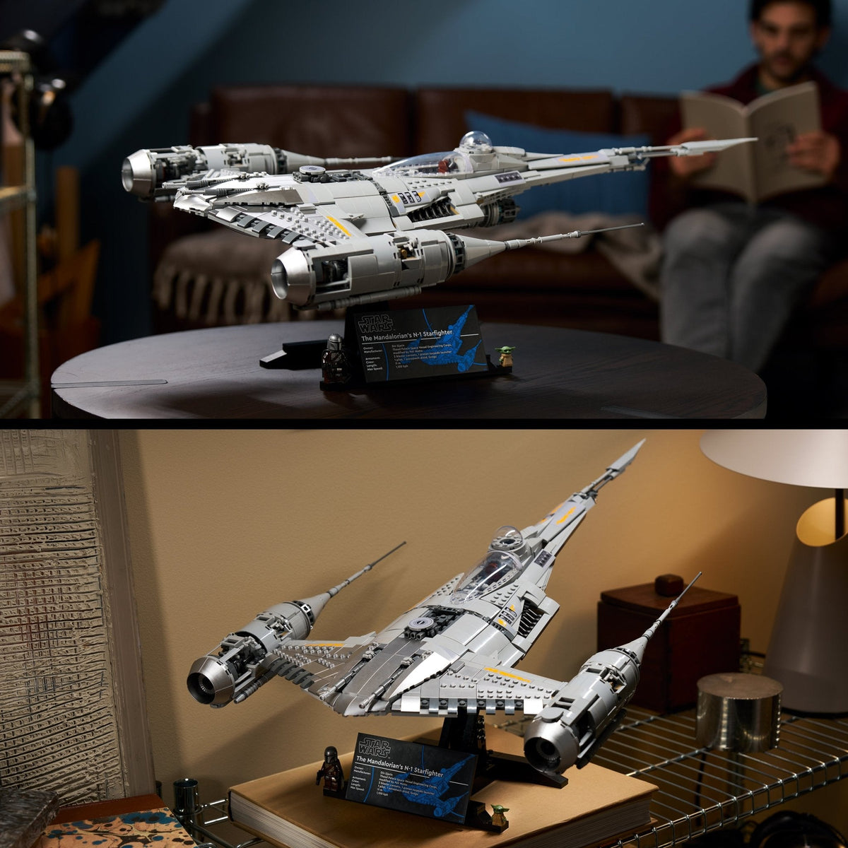 LEGO® Star Wars The Mandalorian's N-1 Starfighter 75442