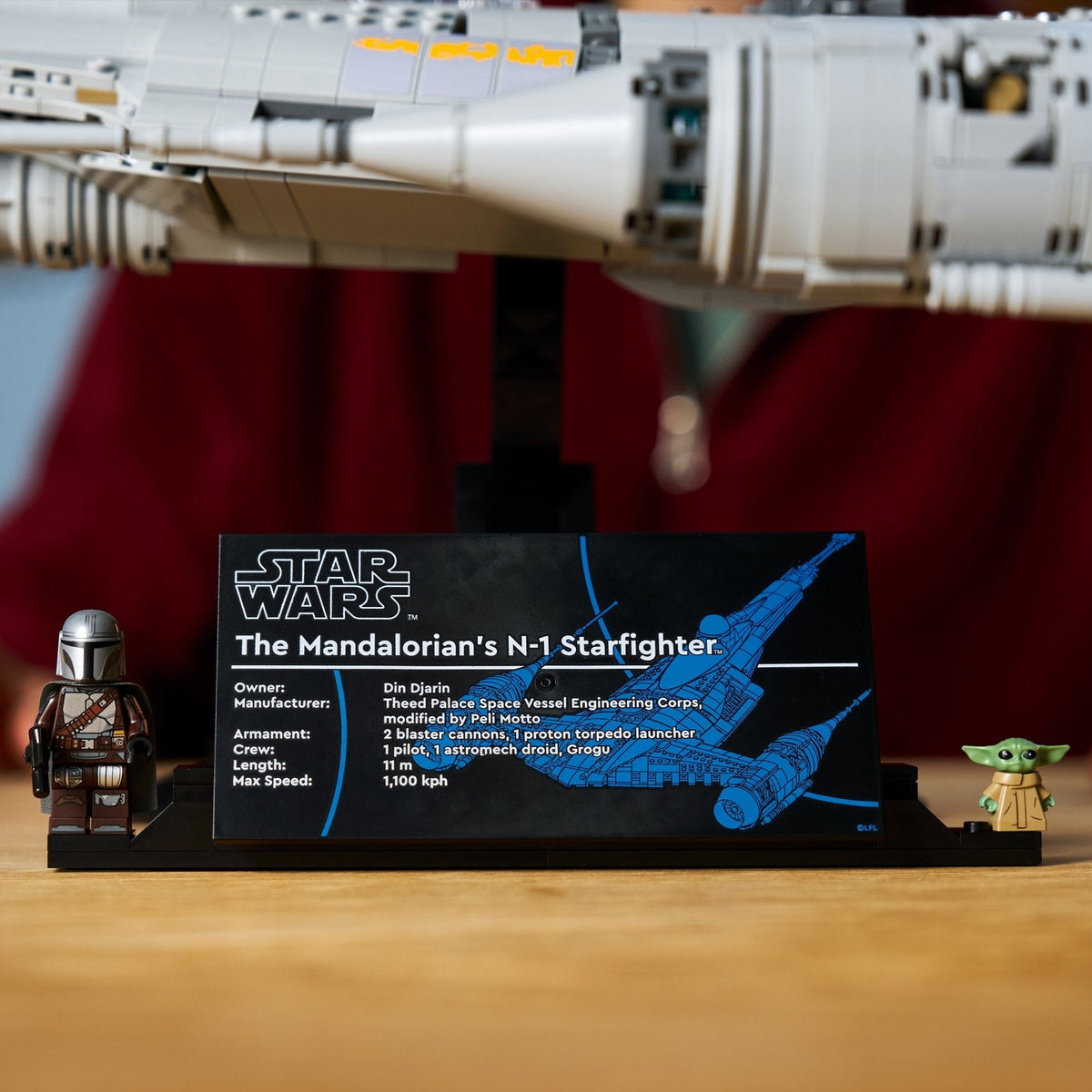 LEGO® Star Wars The Mandalorian's N-1 Starfighter 75442
