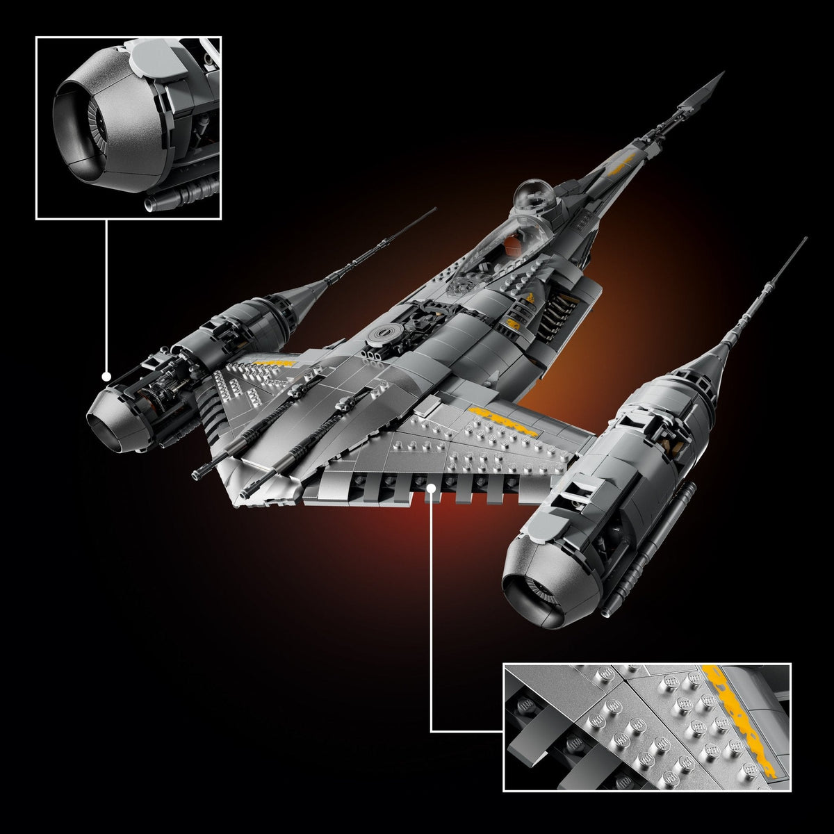 LEGO® Star Wars The Mandalorian's N-1 Starfighter 75442