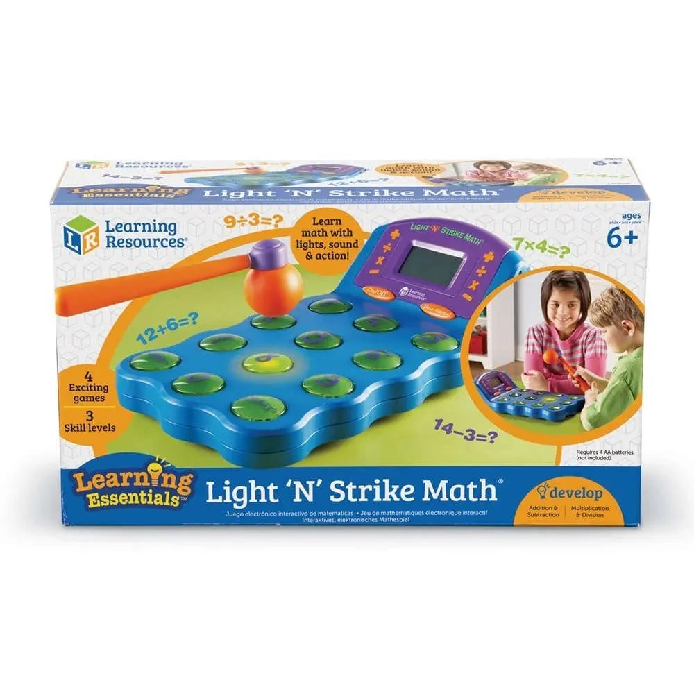 Light 'N' Strike Math® Arcade-Style Math