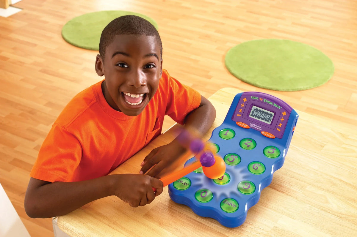 Light 'N' Strike Math® Arcade-Style Math