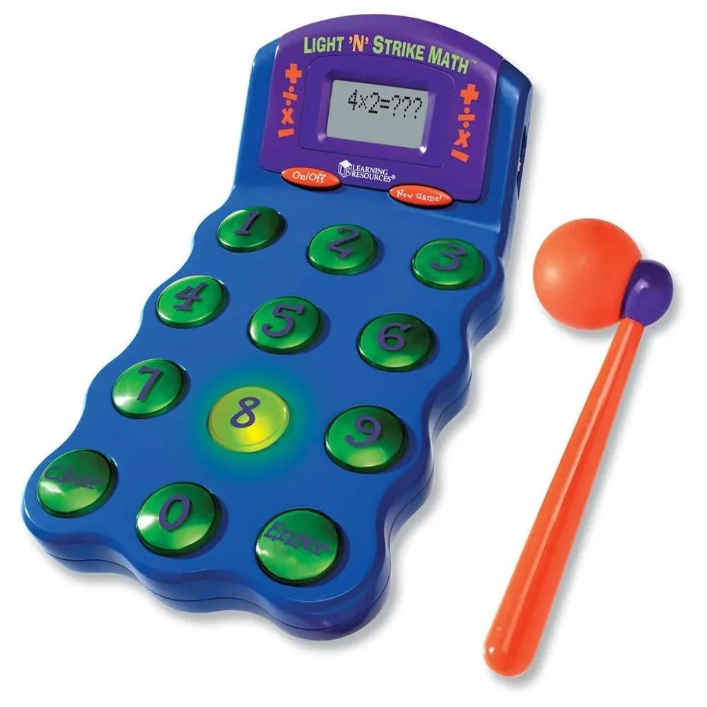 Light 'N' Strike Math® Arcade-Style Math
