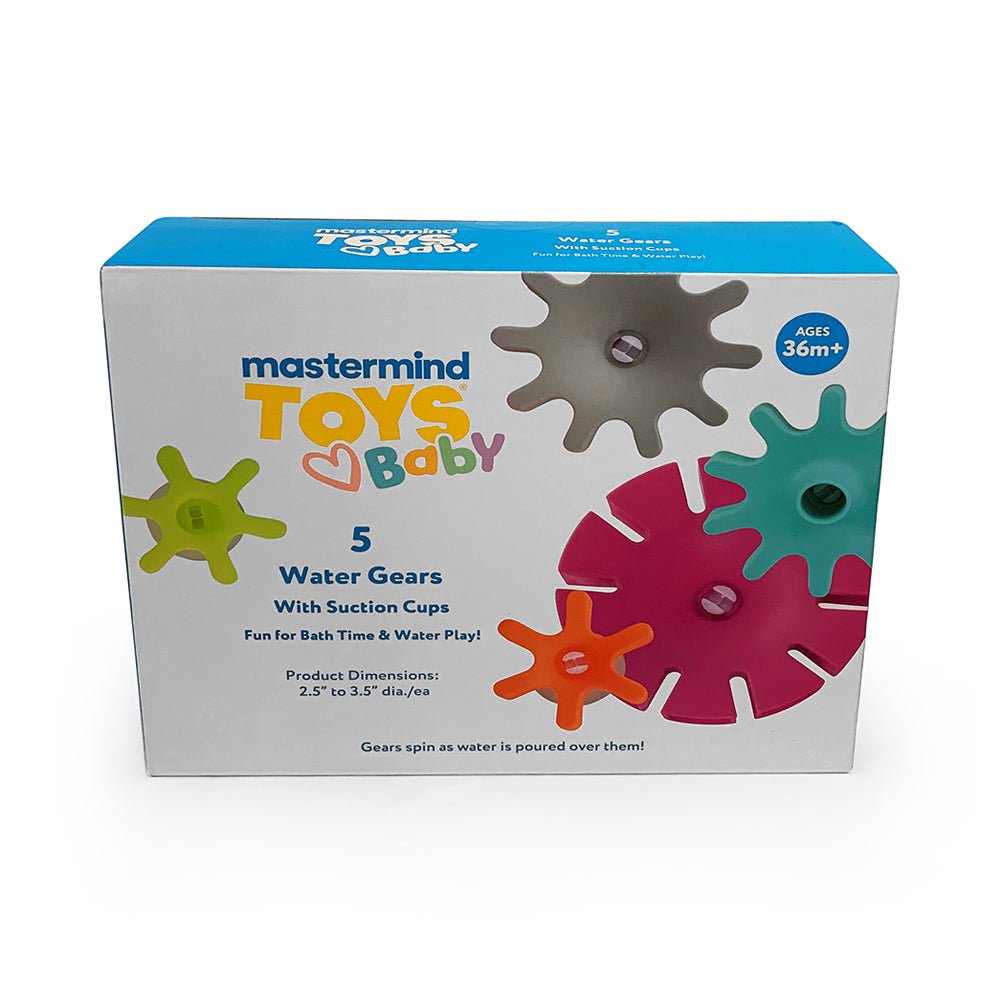 Mastermind Toys Water Gears Bath Activity 5 Piece Set