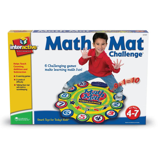 Math Mat Challenge Addition & Subtraction Game