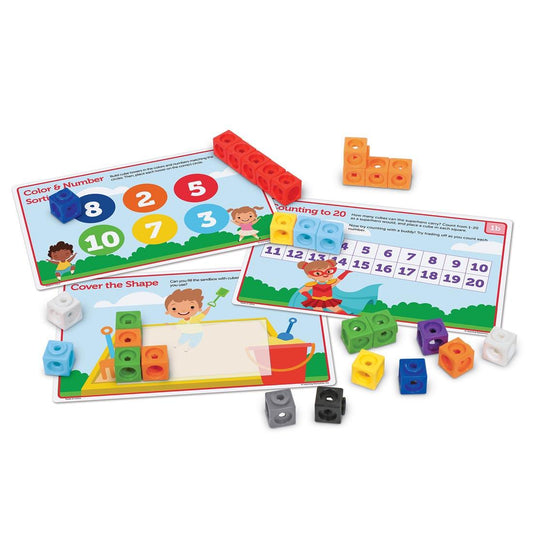 Mathlink® Cubes Preschool Math Activity Set