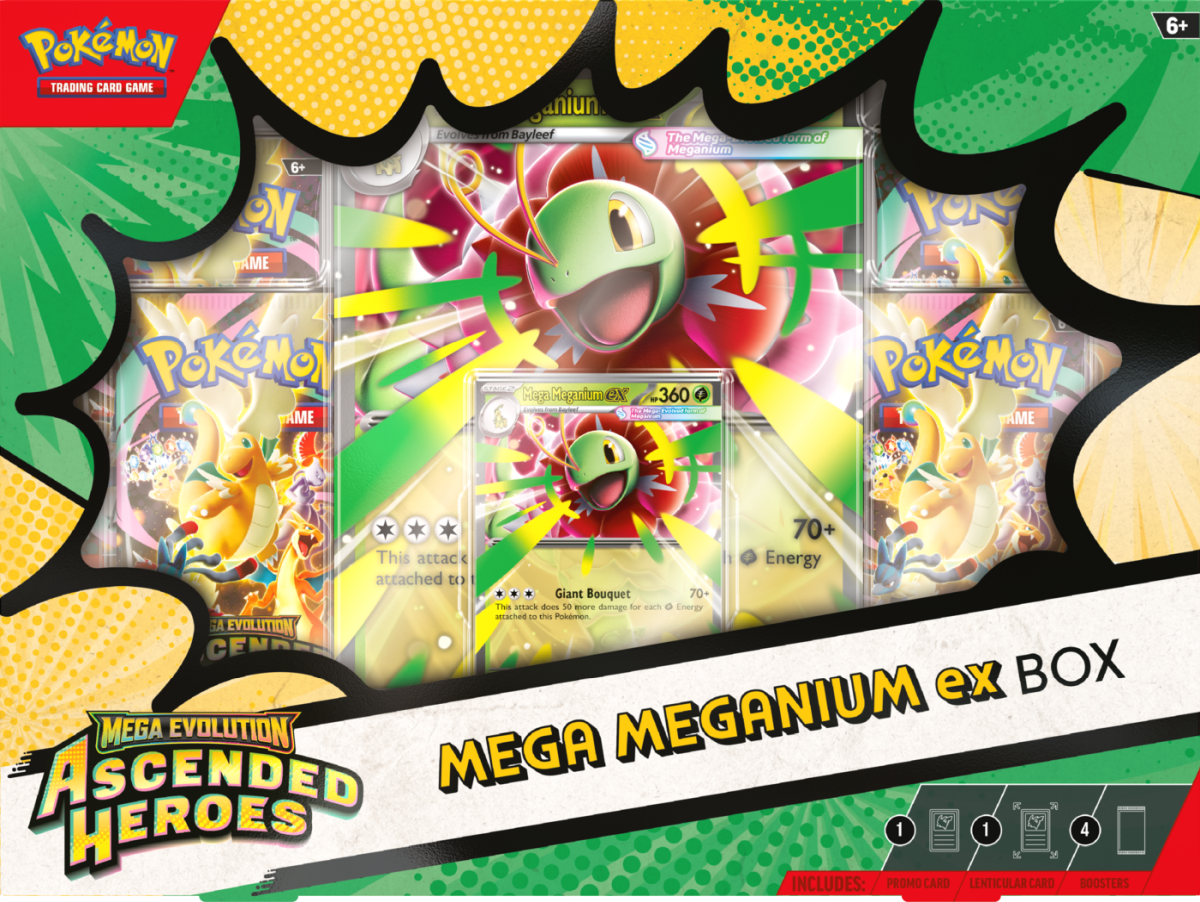 Pokémon Ascended Heroes: Mega Meganium ex Box