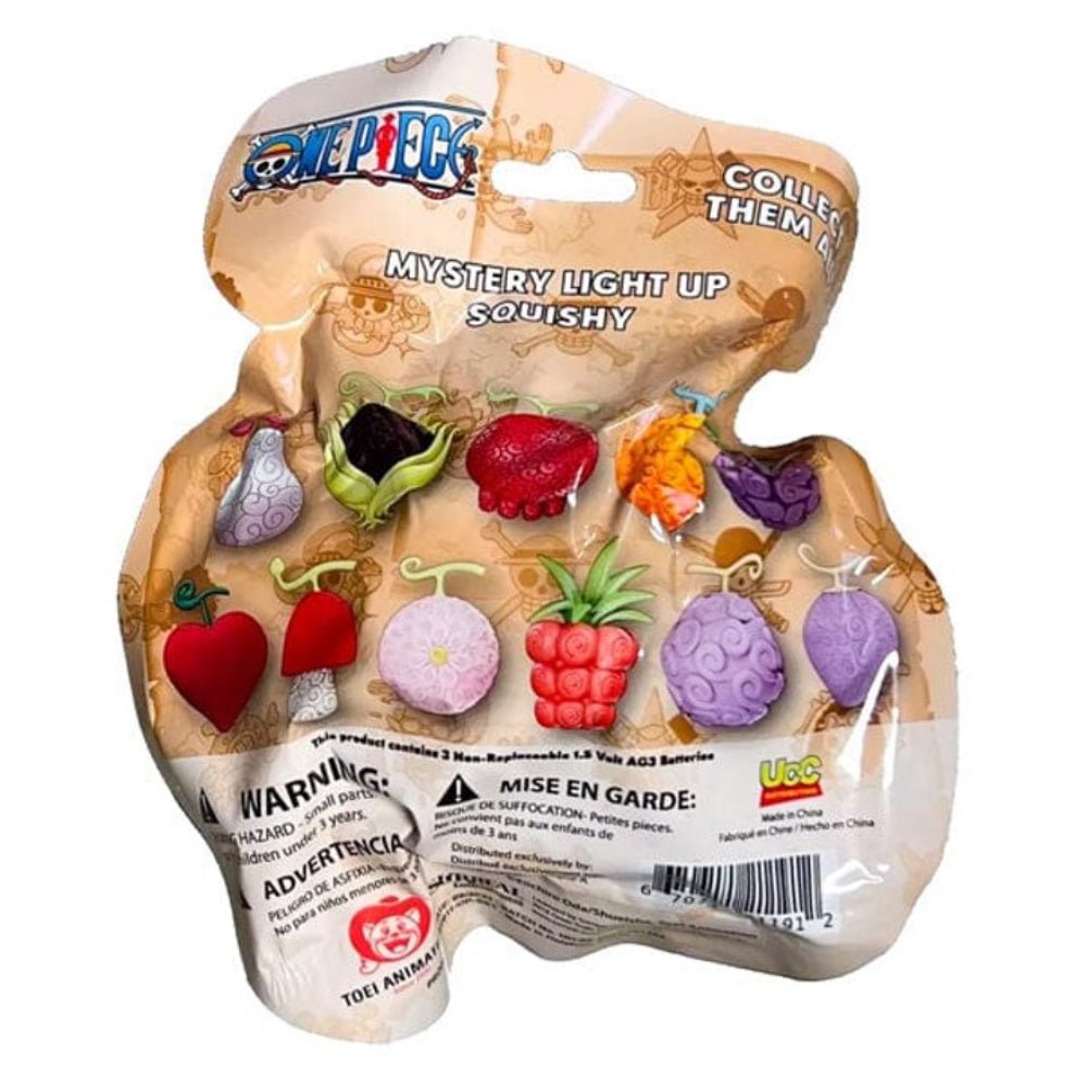 One Piece Devil Fruit Mystery Light Up Squishy Blind Bag