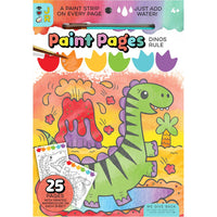 Paint Pages Dinos Rule
