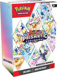 Pokémon TCG: Scarlet & Violet - Prismatic Evolutions - 6 Booster Pack Bundle