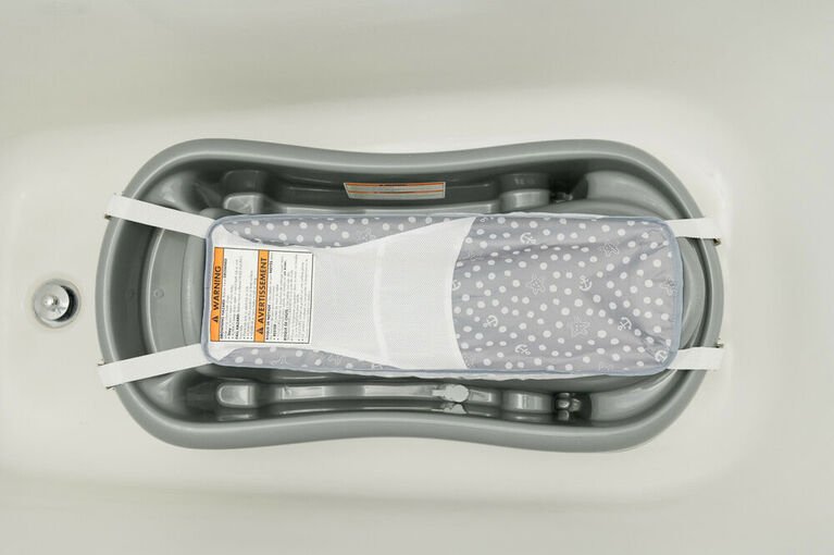 TOMY - The First Years - Comfort Renewed Tub w/ Sling - Gray