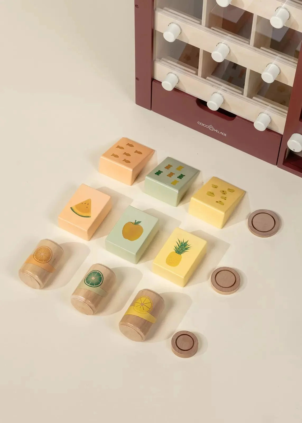Wooden Play Vending Machine