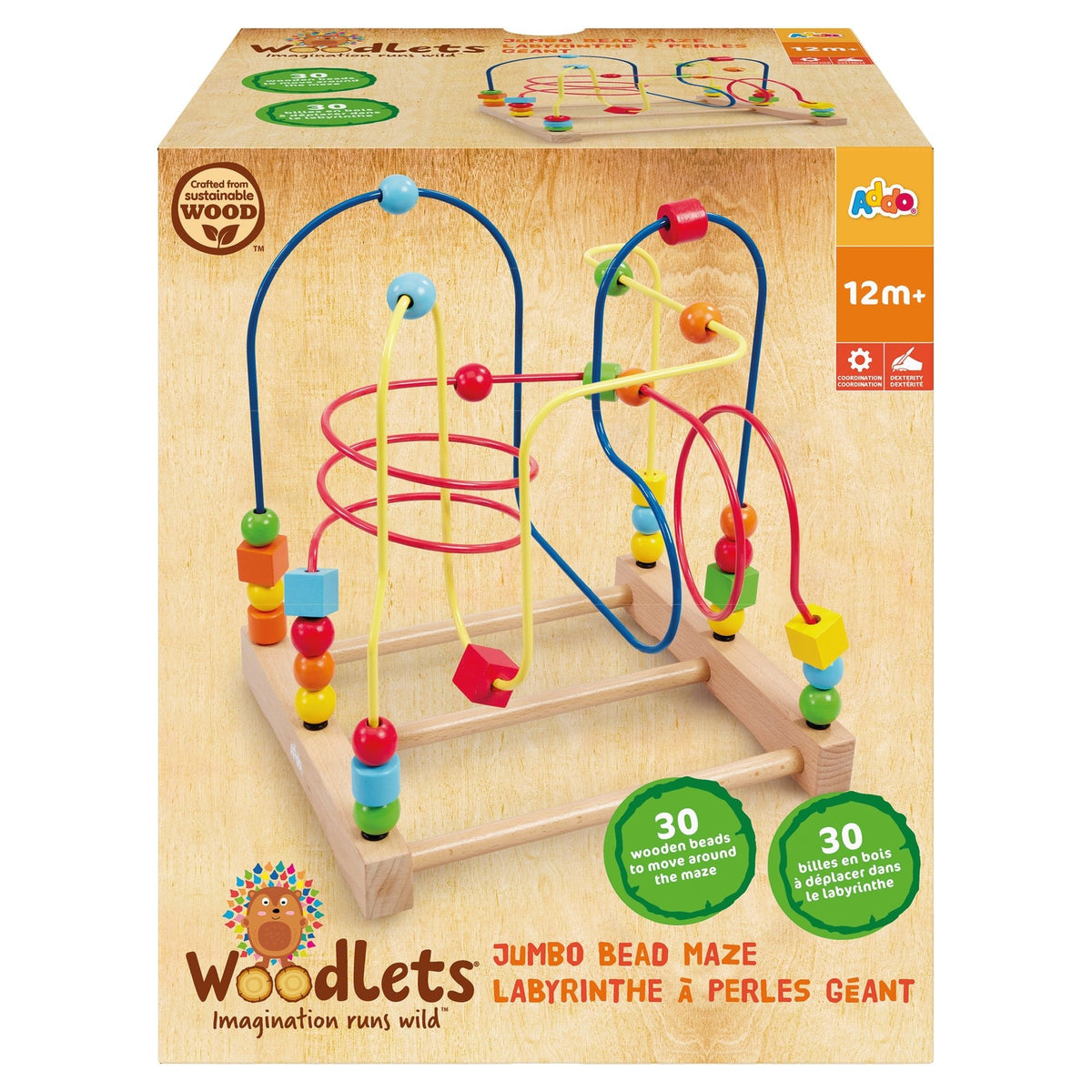 Woodlets Jumbo Bead Coaster